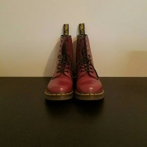 Burgundy Dr. Marten's